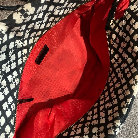 Black and white Kate spade medium size bag - Picture 2 of 2